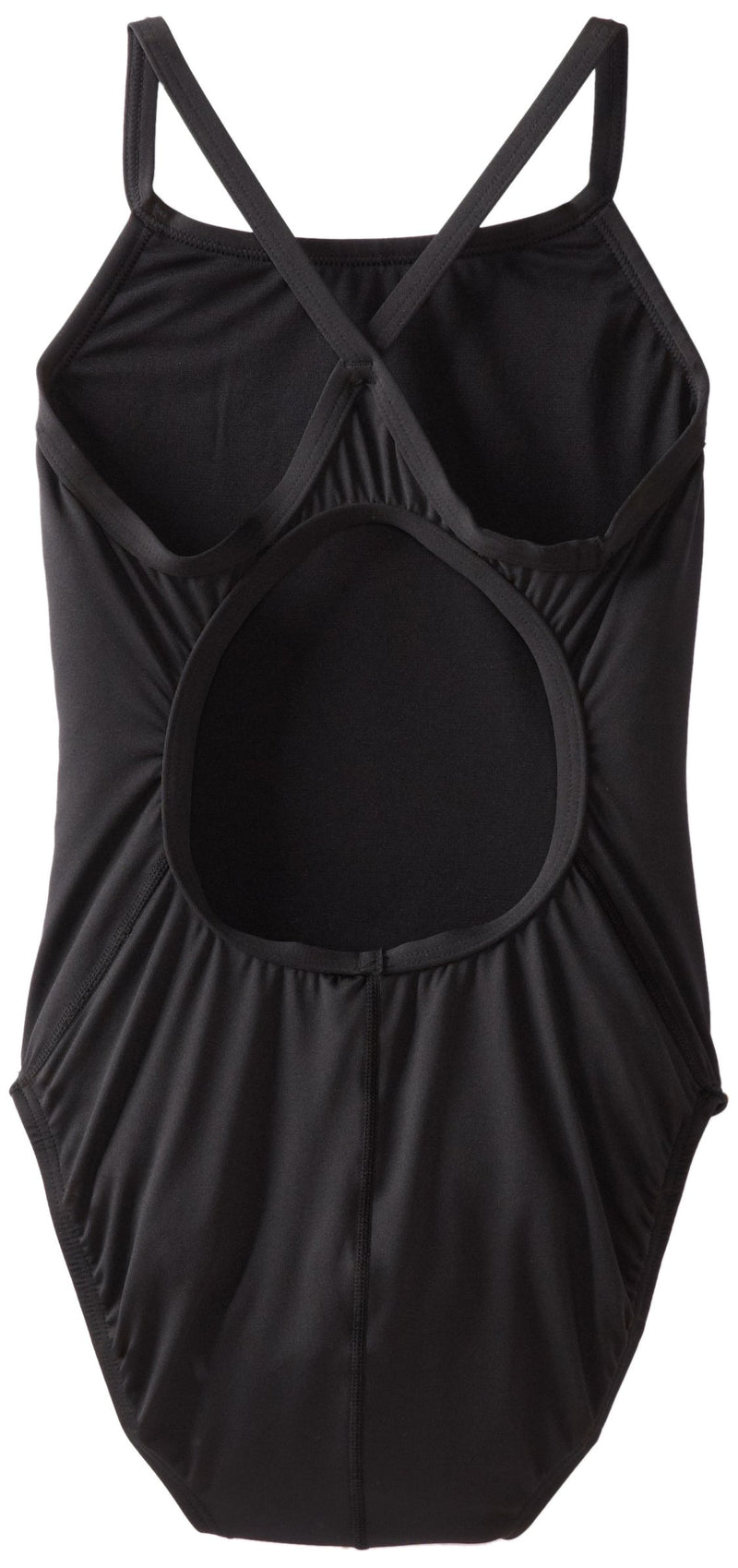 [AUSTRALIA] - TYR SPORT Girl's Durafast Elite Solid Diamondfit Swimsuit 26 Black 
