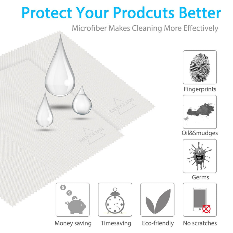 Pre-Moistened Screen Wipes MOSSLIAN Lens Wipes for Glasses, Smartphone, iPhone, Screens and Other Delicate Surfaces (Blue) Blue - BeesActive Australia
