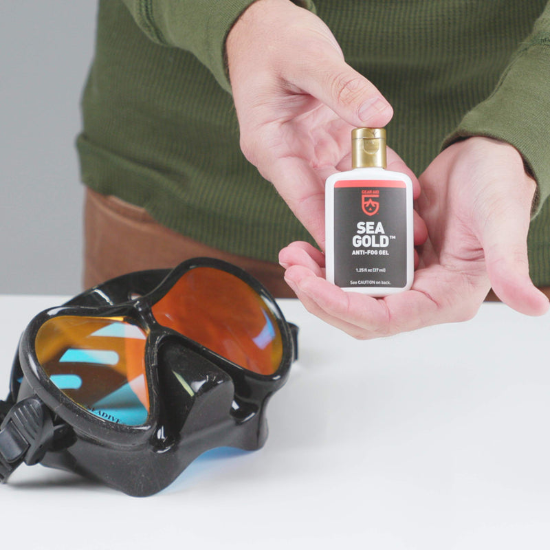 GEAR AID Sea Gold Anti-Fog Gel Coating for SCUBA Dive Masks, 1.25 oz 2 Pack - BeesActive Australia