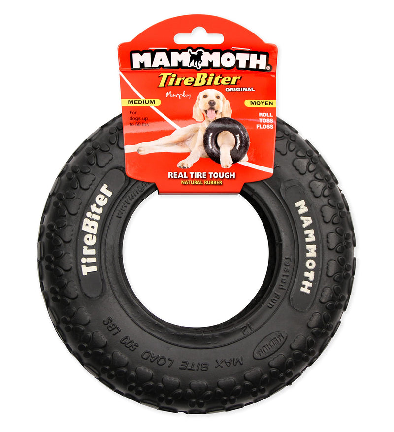 Mammoth TireBiter Originals Parent Medium 8" Rubber Dog Toy - BeesActive Australia