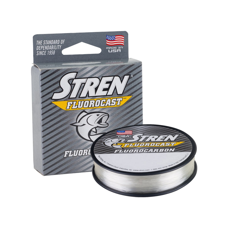 Stren FluoroCast Fluorocarbon Fishing Line 100 Yards Clear 10 Pounds - BeesActive Australia