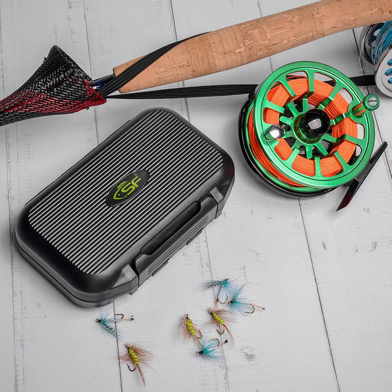 SF Fly Fishing Box Waterproof Double Sided Small Pocket Floatable - BeesActive Australia