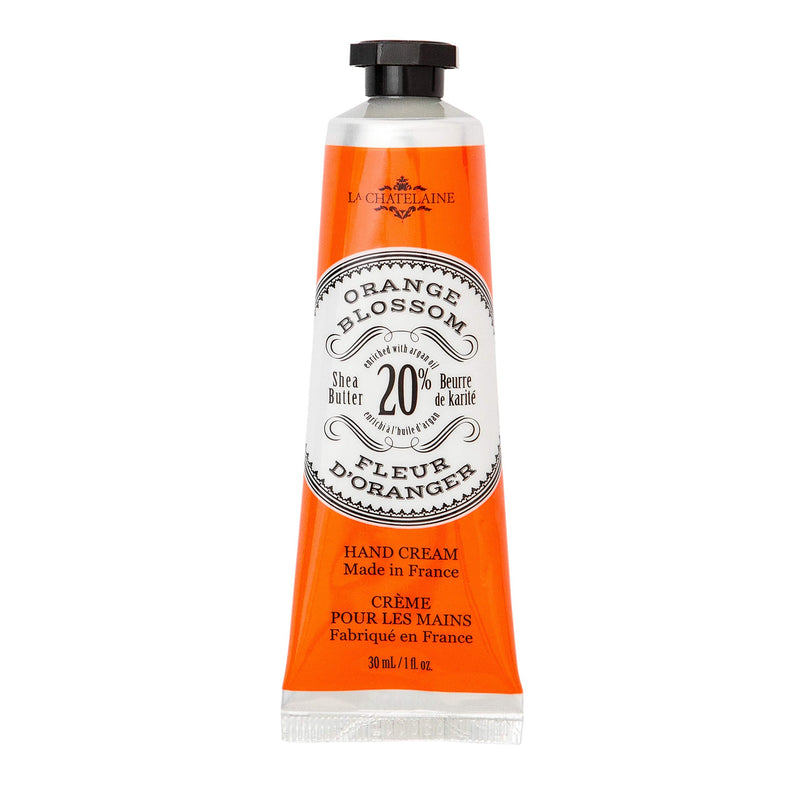 La Chatelaine Hand Cream Trio Tin Gift Set | Ready-To-Gift Tin | Natural | Made in France with 20% Organic Shea Butter | Nourishing and Moisturizing (Gardenia, Orange Blossom, Oud Rose) 3 x 1 fl. oz Orange Trio 1 Fl Oz (Pack of 3) - BeesActive Australia