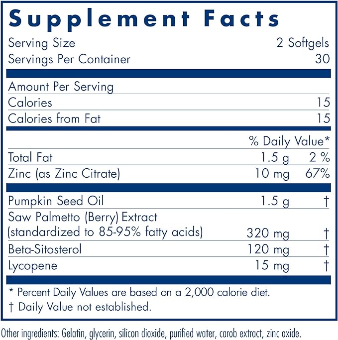 Saw Palmetto Lycopene (Palmetto Complex II with Lycopene) - BeesActive Australia