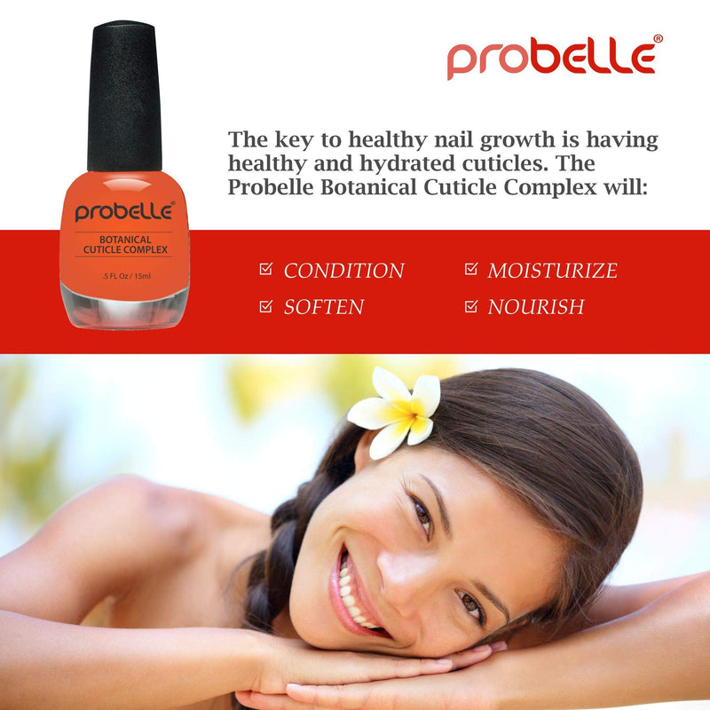 Probelle Kukui Nut Oil Botanical Cuticle Oil, conditions and softens cuticles for healthy nails and cuticle growth, .5oz/ 15 mL - BeesActive Australia