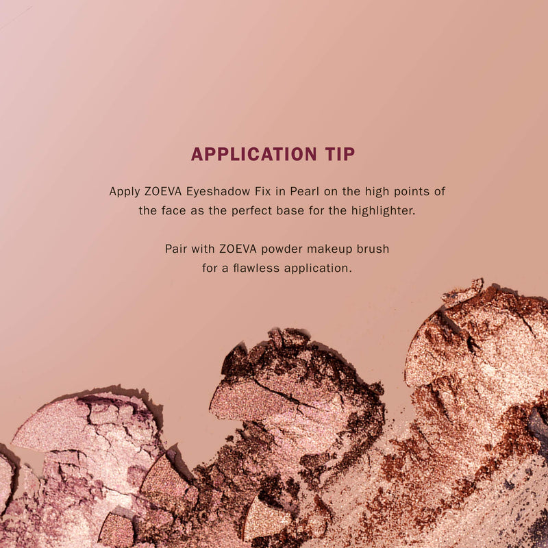 ZOEVA Cocoa Blend Highlight Face Palette - Powder Face Highlighter Makeup, Flattering for All Skin Tones, Highly-Pigmented Shimmer, Fragrance-Free, Paraben-Free - BeesActive Australia