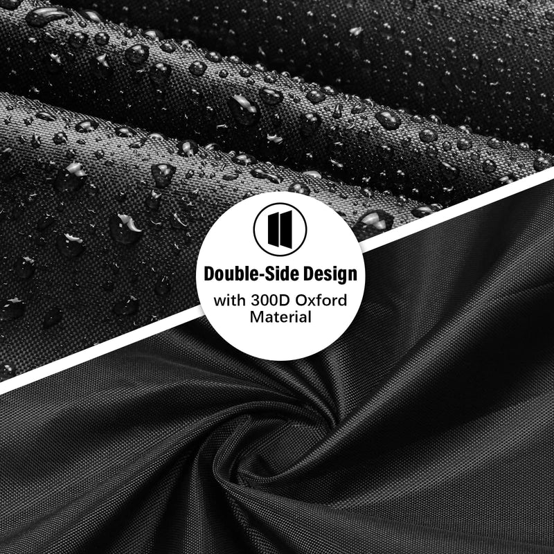 Delixike Waterproof Mobility Scooter/Electric Wheelchair seat Cover Elasticated Waterproof Mobility Scooter Black - BeesActive Australia
