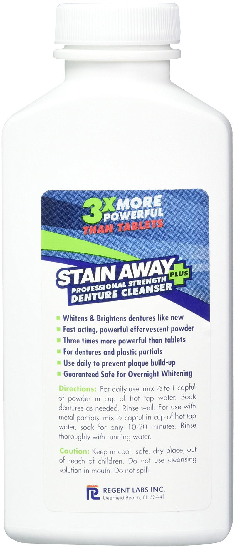 Stain Away Plus Denture Cleanser 8.1 oz bottle (Pack of 2) - BeesActive Australia