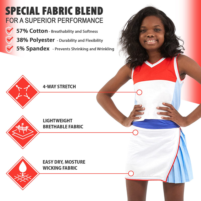 Street Tennis Club Girls Tennis & Golf Outfit with Shorts X-Large Block - BeesActive Australia