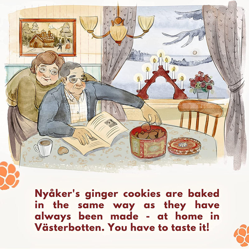 Nyakers Swedish Lemon Cookies - Original, Famous & Old Fashioned Lemon Gourmet Cookies Traditionally Baked in Sweden Since 1952 - Deliciously Sweet Cookies Gift Tub for Any Occasions (12.34 Oz) - BeesActive Australia