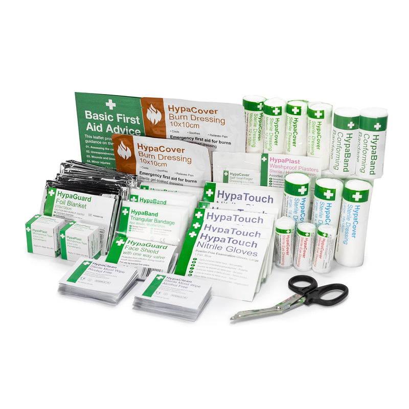 Safety First Aid First Aid Kit Refill Pack British Standard 8599 Compliant, Medium 25-100 Persons - BeesActive Australia