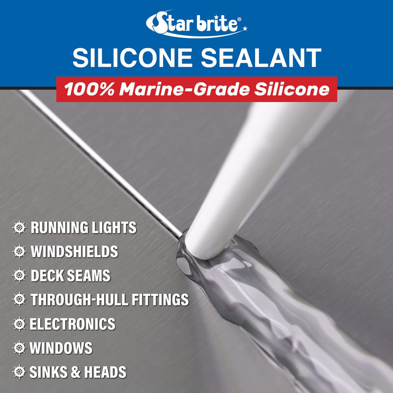 STAR BRITE Silicone Sealant Black 2.8 OZ. (082103) - BeesActive Australia