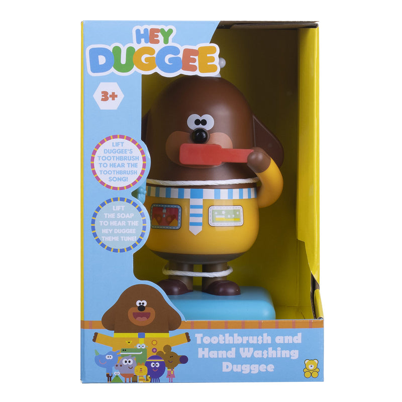 Hey Duggee 539 2146 EA Toothbrush and Handwashing Time with Duggee, Brown - BeesActive Australia