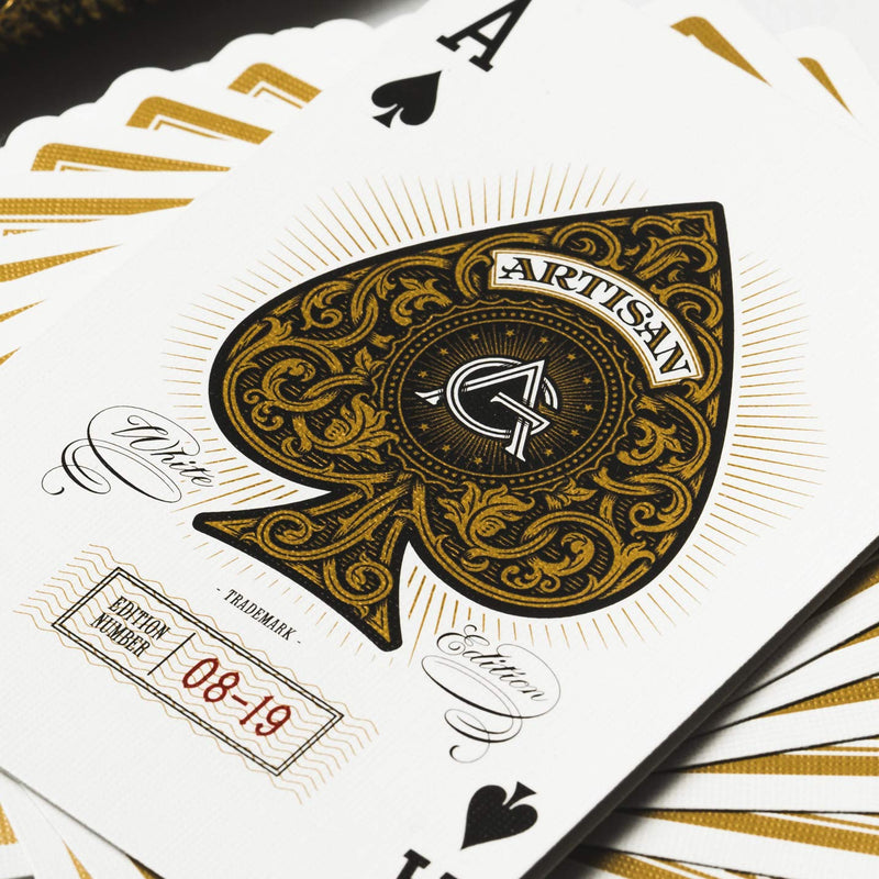 [AUSTRALIA] - theory11 Artisan Playing Cards (White) White 