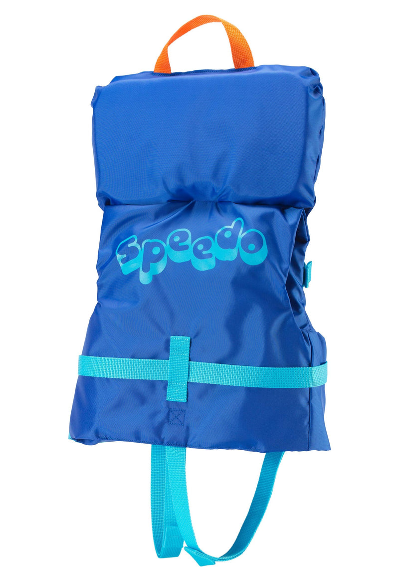 [AUSTRALIA] - Speedo Unisex-Baby Swim Infant Begin to Swim Flotation Life Vest Electric Blue One Size 