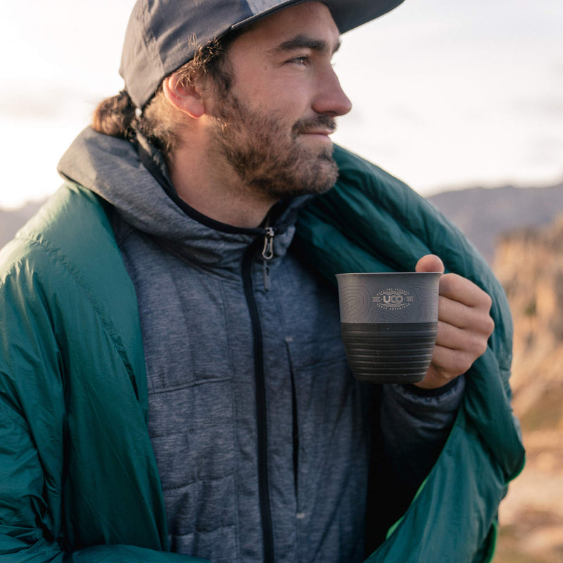 UCO Collapsible Cup for Hiking, Backpacking, and Camping Classic Blue - BeesActive Australia