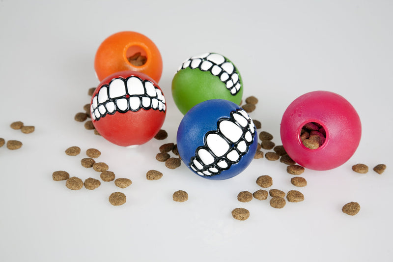 Rogz Grinz Dog Treat Ball Orange - BeesActive Australia