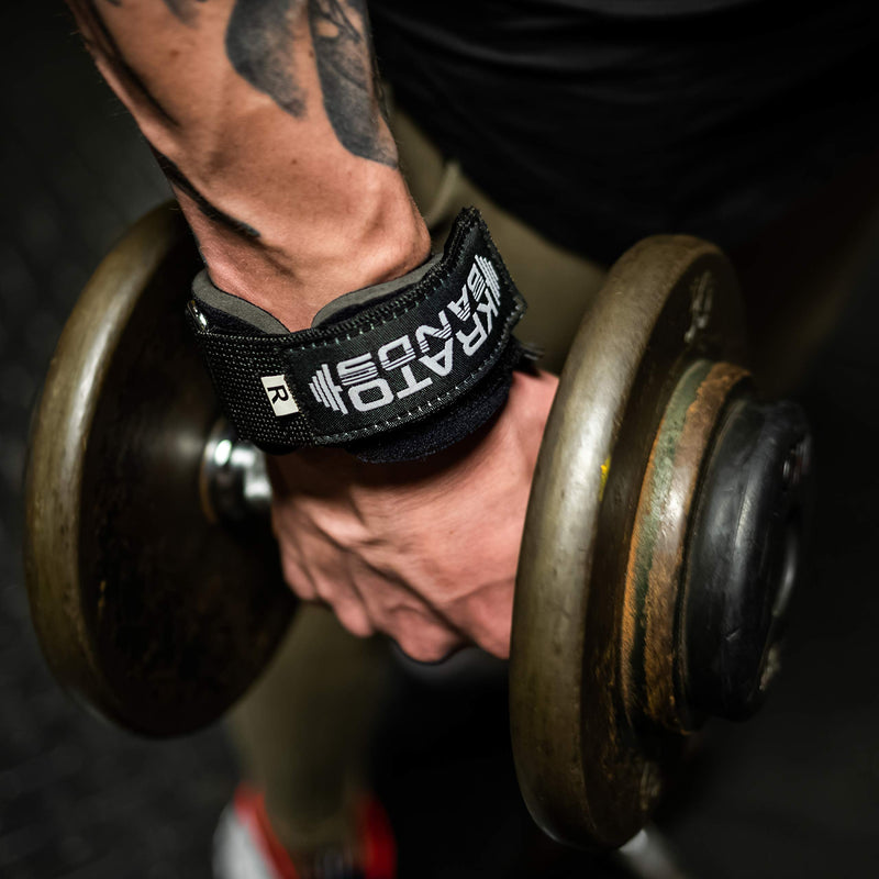 Krato Kevlar Lined Versatile Lifting Straps | Grips Bands Pink Large - BeesActive Australia