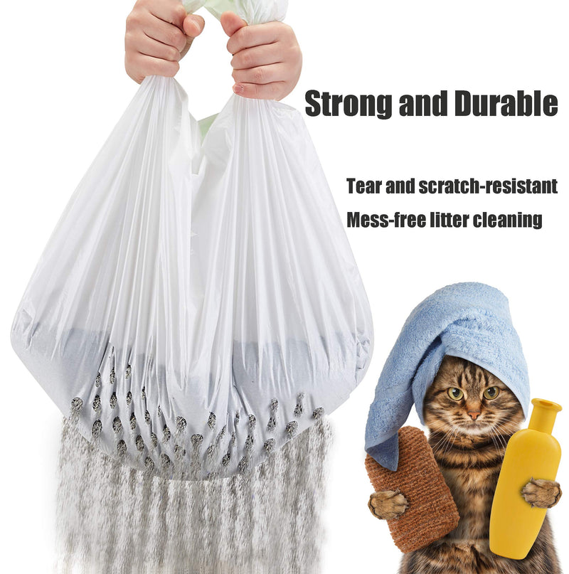Gefryco Cats Sifting Litter Box Liners Thick 2mil, Jumbo Disposable Waste Litter Bags Litter Tray Liners 14 Count - BeesActive Australia
