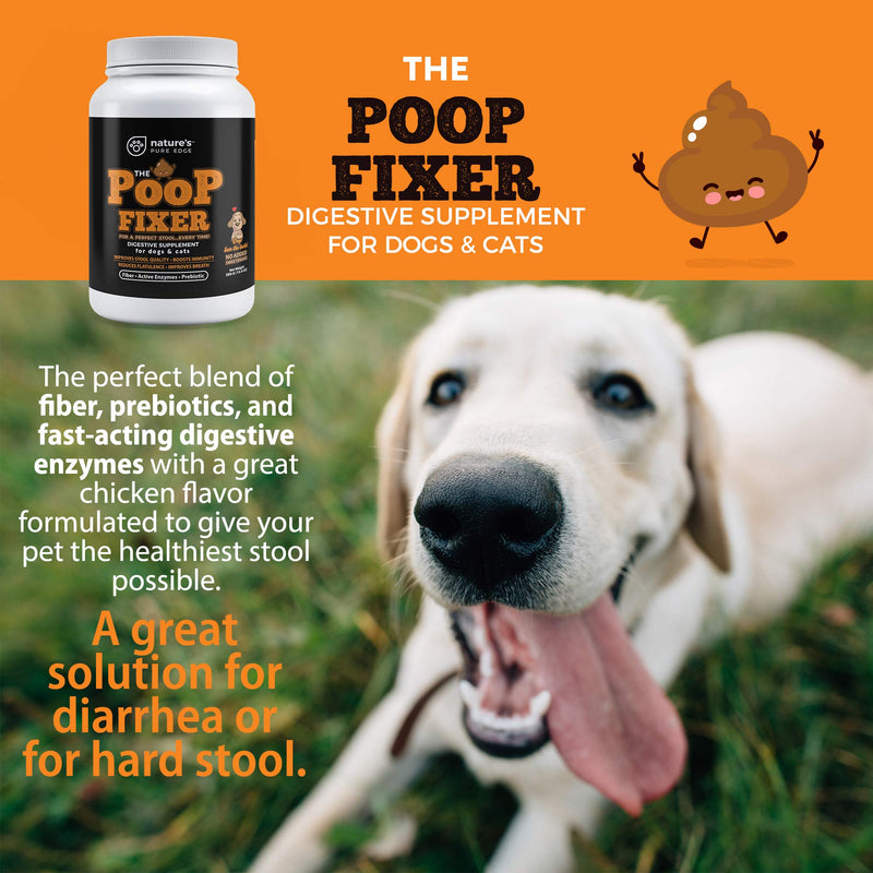 Poop Fixer. Cat & Dog Fiber Supplement Powder for The Perfect Poop! Freeze Dried Pumpkin Powder Dog & Cats Love. Dog Diarrhea Digestive Aid Anti Diarrhea for dogs. Cat & Dog Stool Hardener. - BeesActive Australia