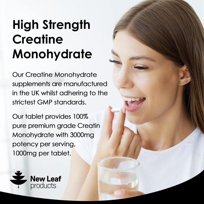 Creatine Monohydrate Tablets 3000mg - 180 Creatine Tablets - Exercise Workout Gym Supplement for Men & Women - Creatine Monohydrate Powder Tablets (3 per serving) -Lab Tested & Vegan Friendly 2 Months 180 Count (Pack of 1) - BeesActive Australia