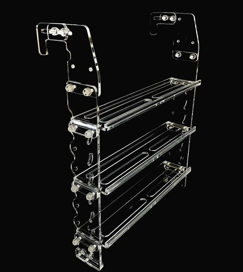 Reefing Art Vertical Frag Rack Holds up to 84 Coral frag Plugs Hang on Back (Large) - BeesActive Australia