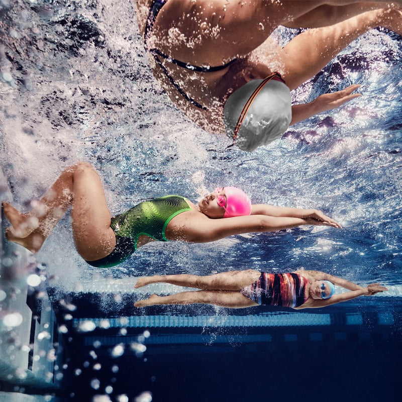 [AUSTRALIA] - Speedo Silicone Junior Swim Cap Pink 