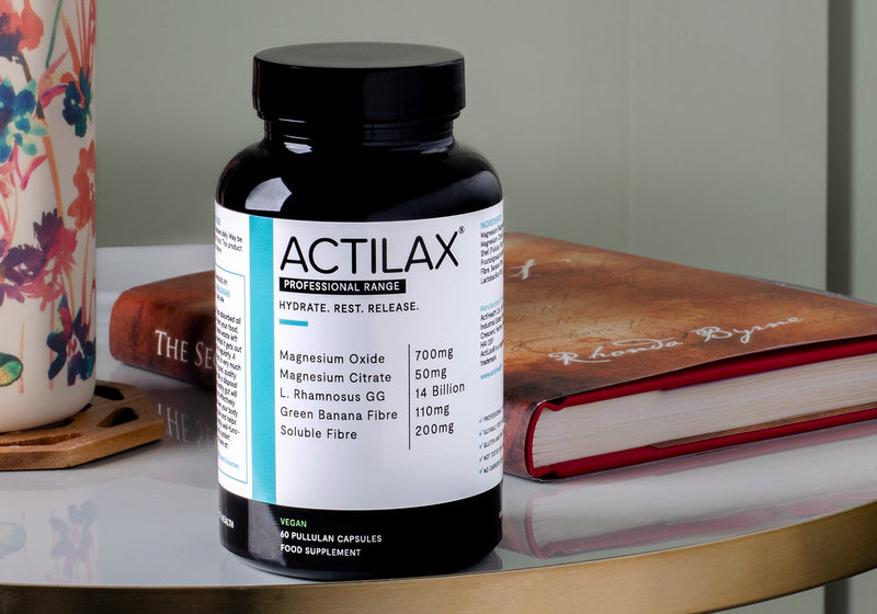 ActiLax | Laxative for Constipation Relief | Stool Softener with Magnesium & Probiotics | 60 Vegan Capsules | Colon Detox Cleanse | Bloating and Gas Relief | Regularity with Plenty of Water - BeesActive Australia