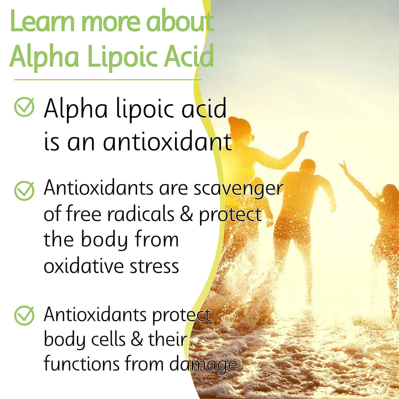Healthy Origins, Alpha Lipoic Acid, 600 mg, 2-Day-Strength, 150 Capsules, Laboratory Tested, High Strength, Gluten Free, SOYA Free, Non-GMO - BeesActive Australia