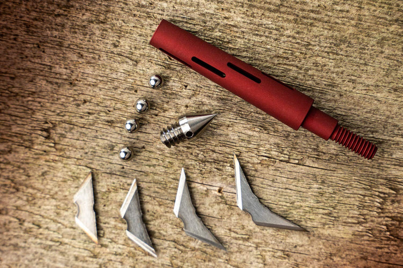 Crown Broadheads by Thorn - 100/125 Grain Broadheads for Crossbow/Compound Bow 100 Gra" Compound Bow - BeesActive Australia