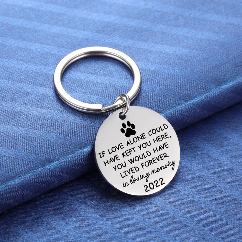 Pet Memorial Gifts, Loss of Dog Cat Sympathy Keyring Gifts for Pet Lover, in Memory of Pets Key Chain Keepsake for Women Men love alone in loving memory - BeesActive Australia