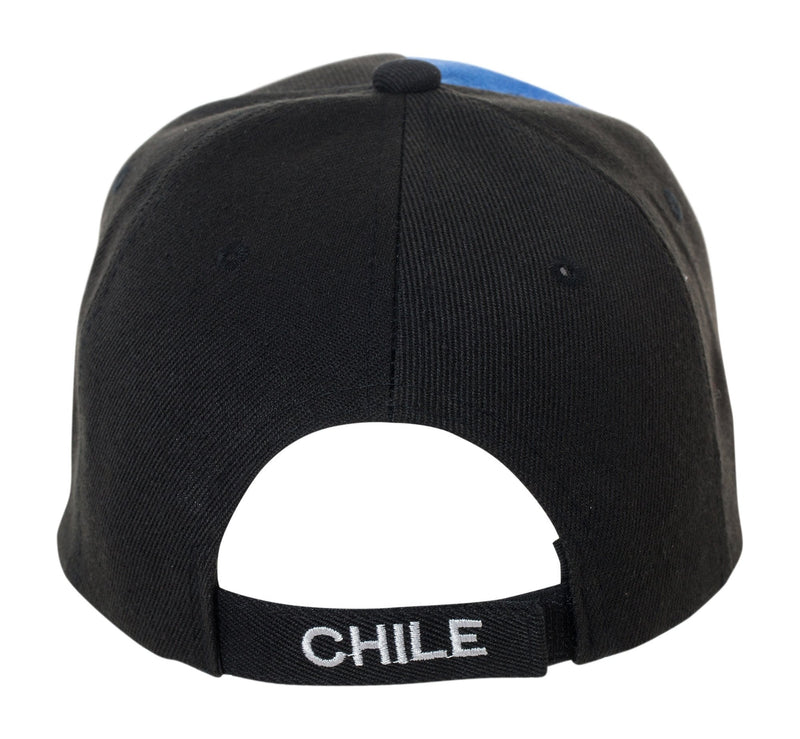 Country Flag National Pride Hat or Snapback - Embroidered Cap Chile - BeesActive Australia