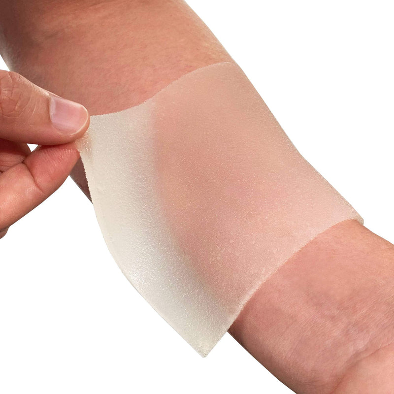 Pack of 5 RedRelief Emergency 10x10cm Burn Dressing - cools, soothes and relieves pain 5 Count (Pack of 1) - BeesActive Australia