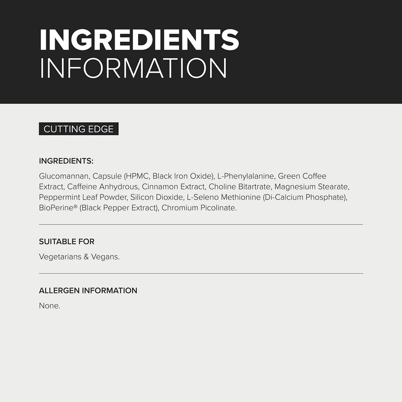 Bulk Cutting Edge Capsules, Thermogenic Supplement, Pack of 180, Packaging May Vary 180 Count (Pack of 1) - BeesActive Australia
