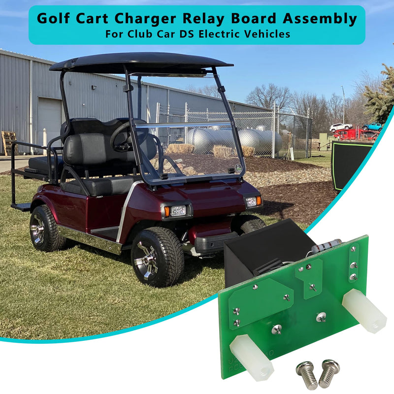 10L0L Golf Cart Charger Relay for Club Car 2004+ 103428701 26560 26580, 48 Volt PD3 Power Driver 3 Charger Relay Board Assembly Kit - BeesActive Australia