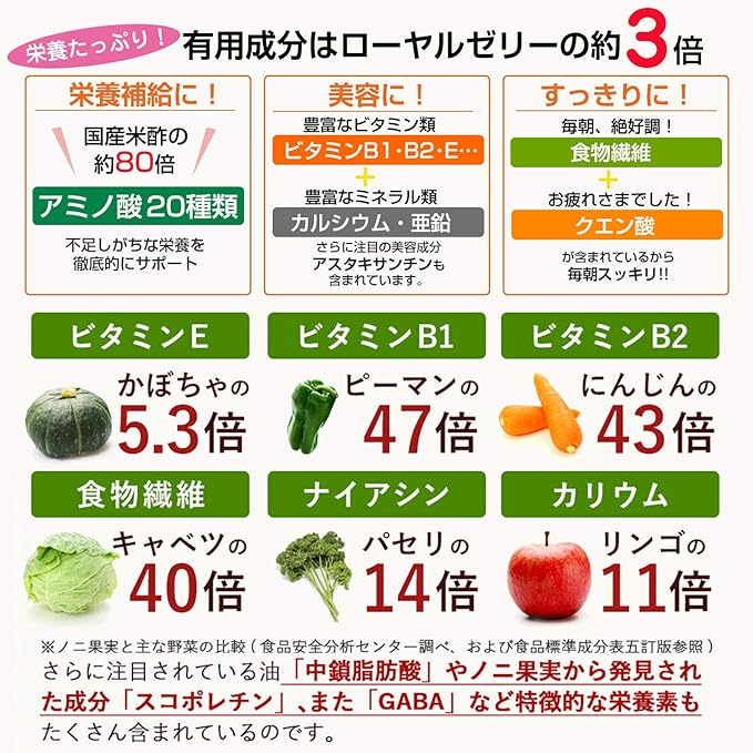 DMJ Egao Seikatsu Noni Concentrated Soft 62 Tablets 31 Days Made in Japan Noni Supplement Concentrated Type - BeesActive Australia