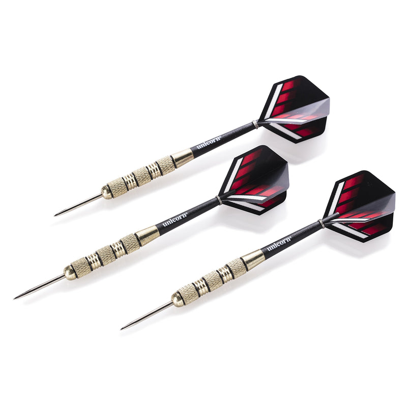 Unicorn Steel 100 Dart Set black/bronze, .2 pounds - BeesActive Australia