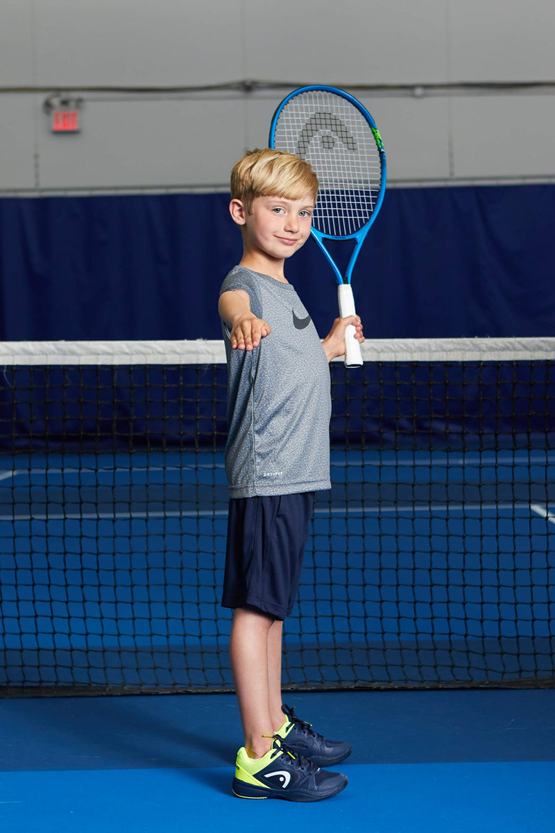 [AUSTRALIA] - HEAD Speed Kids Tennis Racquet - Beginners Pre-Strung Head Light Balance Jr Racket - 25", Blue 