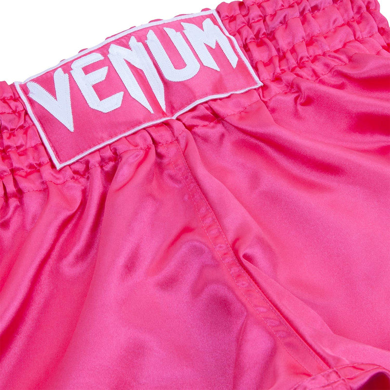[AUSTRALIA] - Venum Muay Thai Shorts Classic - Pink/White - S 
