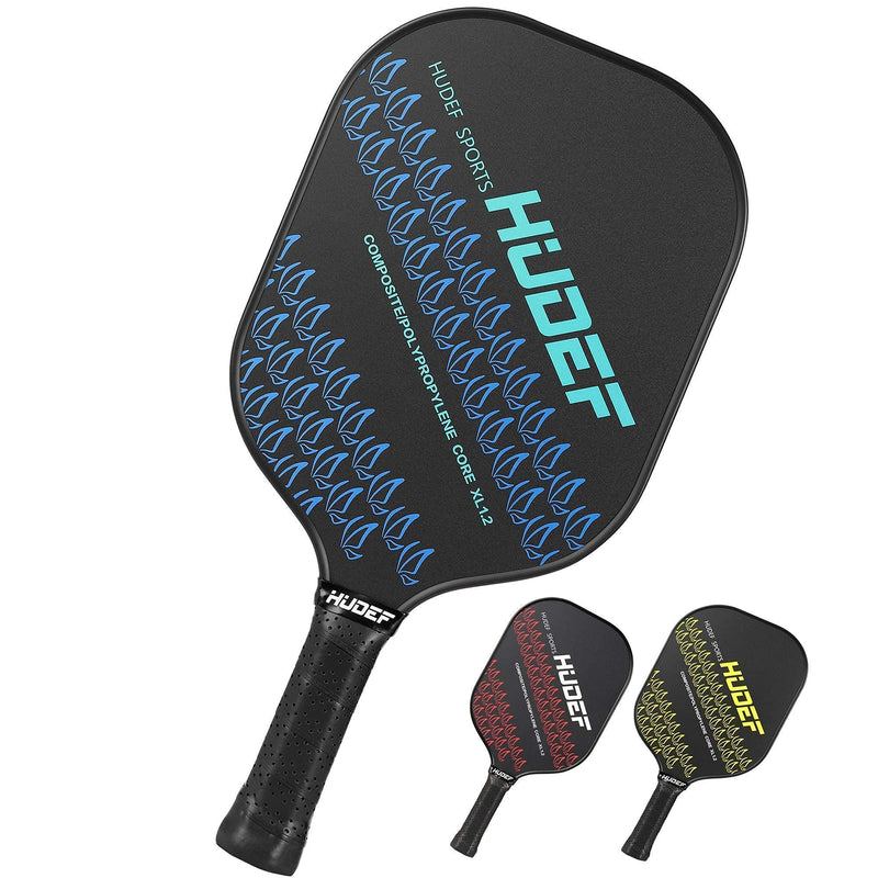 HUDEF Pickleball Paddle-Graphite Pickleball Racquet Lightweight 7.2-7.8oz,PP Honeycomb Composite Core Balanced Pickleball Rackets - BeesActive Australia