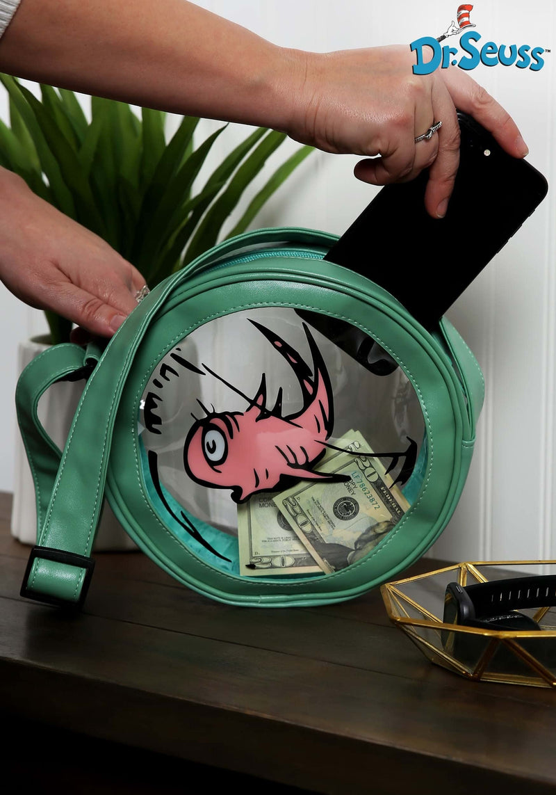 Cat in the Hat Fish Costume Companion Purse One Size - BeesActive Australia