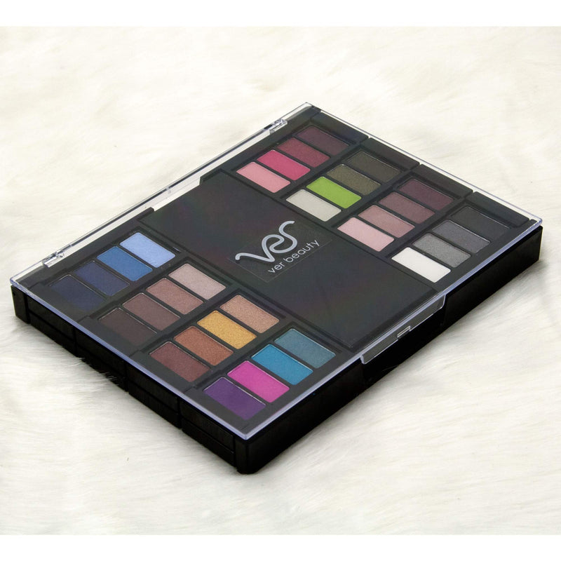 Ver Beauty 58pcs Makeup Gift Palette Set Kit Train Case With Travel Kit and - Vmk1702 - BeesActive Australia