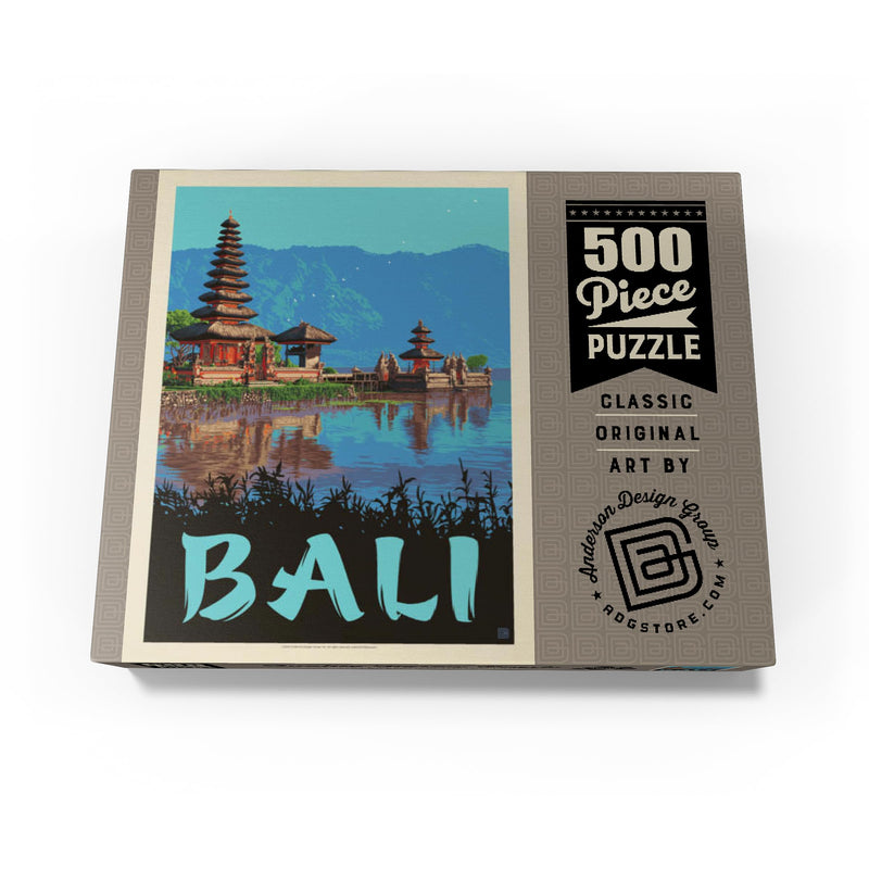 Bali: A Atunning Tropical Paradise, Vintage Poster - Premium 500 Piece Jigsaw Puzzle for Adults 500 Pieces - BeesActive Australia