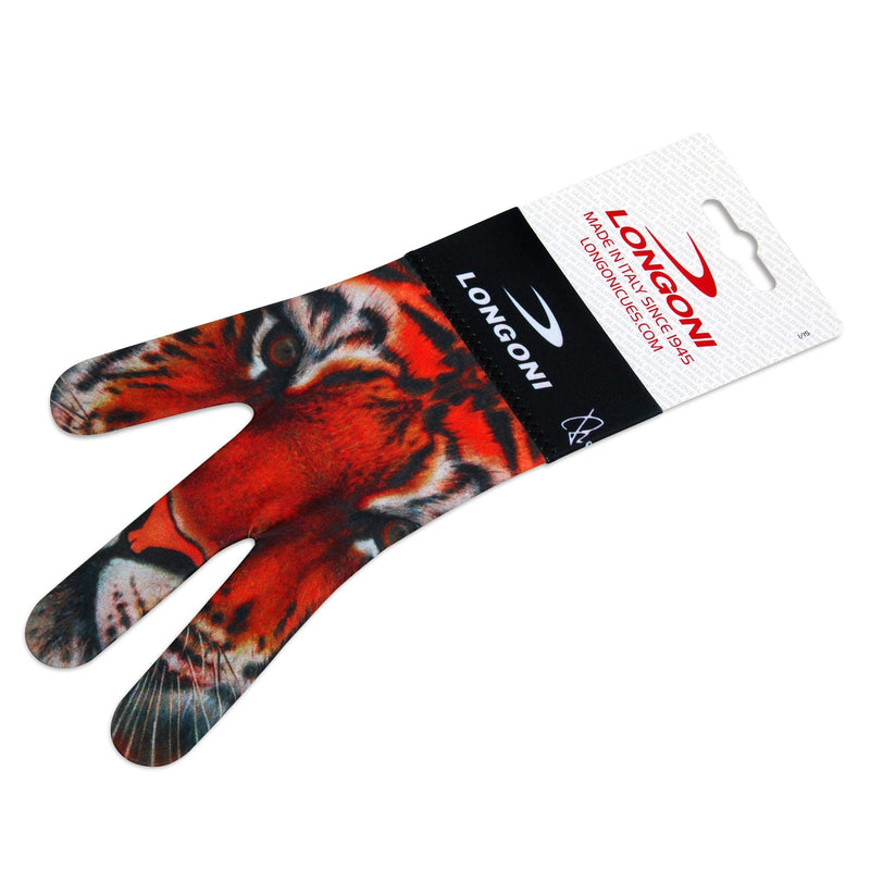 [AUSTRALIA] - LONGONI Billiard POOL CUE GLOVE Tiger for Left hand 