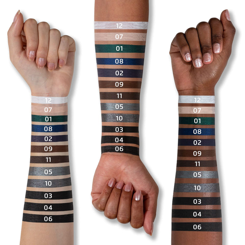 Impala - Oryx Khol Kajal Eye Pencil | 06 Black ink | Waterproof Eyeliner | Easy to Apply Creamy Texture | Intense, Durable and Water Resistant Color - BeesActive Australia