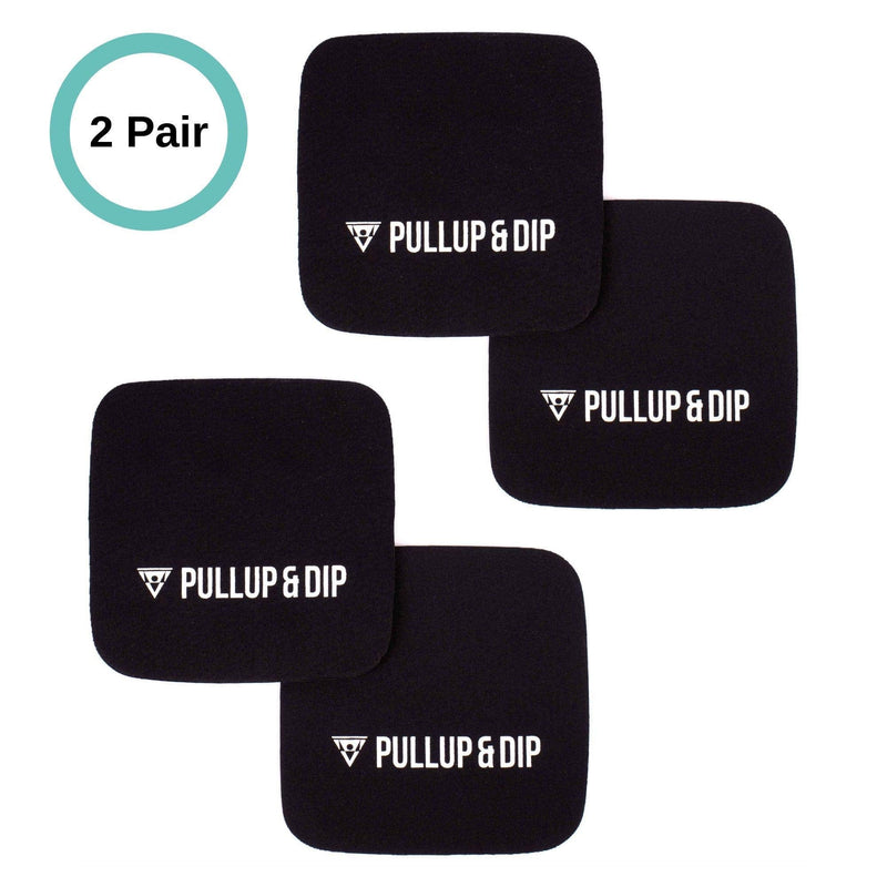 PULLUP & DIP Neoprene Grip Pads for Weightlifting [Set of 4], Workout Pads, The Alternative to Gym Workout Gloves, Gym Pads for Weightlifting & Calisthenics, No More Sweaty Gym Gloves - BeesActive Australia