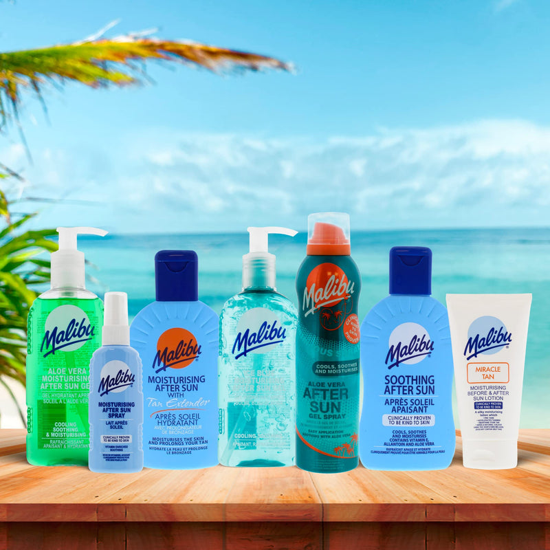 Malibu Sun After Sun Soothing Moisturising Sunburn Relief Serum with Aloe Vera, 75ml - BeesActive Australia