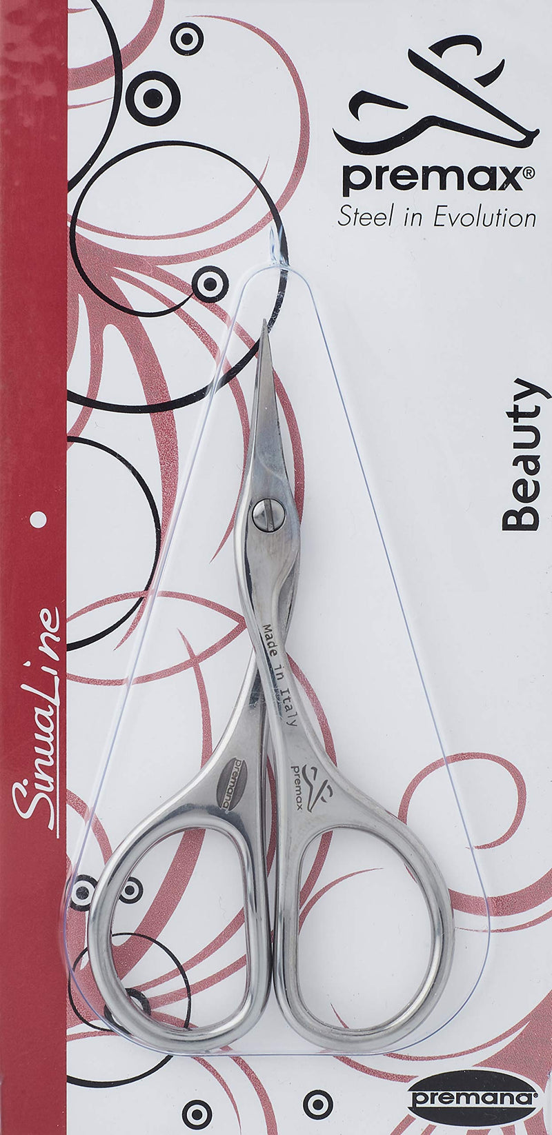 Premax 10963 Cuticle Scissors – Sinua Collection, 1 Piece - BeesActive Australia
