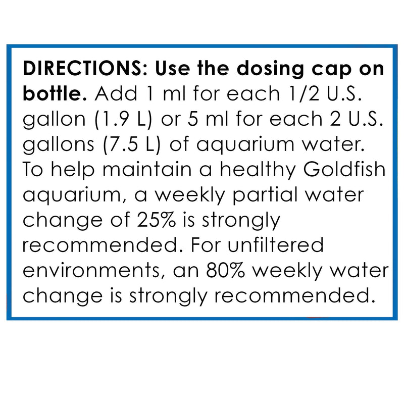 API GOLDFISH PROTECT Aquarium Water Conditioner 4-Ounce Bottle - BeesActive Australia