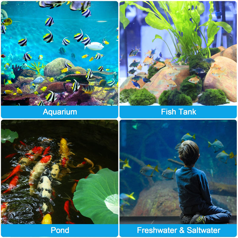 9 in 1 Aquarium Test Strips, 100 Strips Aquarium Test Kits for Freshwater Saltwater, Aquarium Water Test Kit, Pond Fish Tank Test Strips Testing Iron, Copper, Nitrite, Nitrate, pH, Carbonate and More - BeesActive Australia